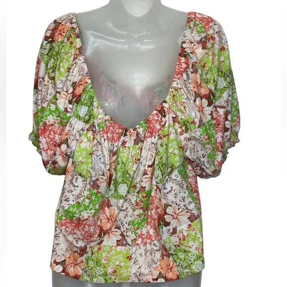 Forever 21 Multicolor Floral Blouse - Picture 3 of 5